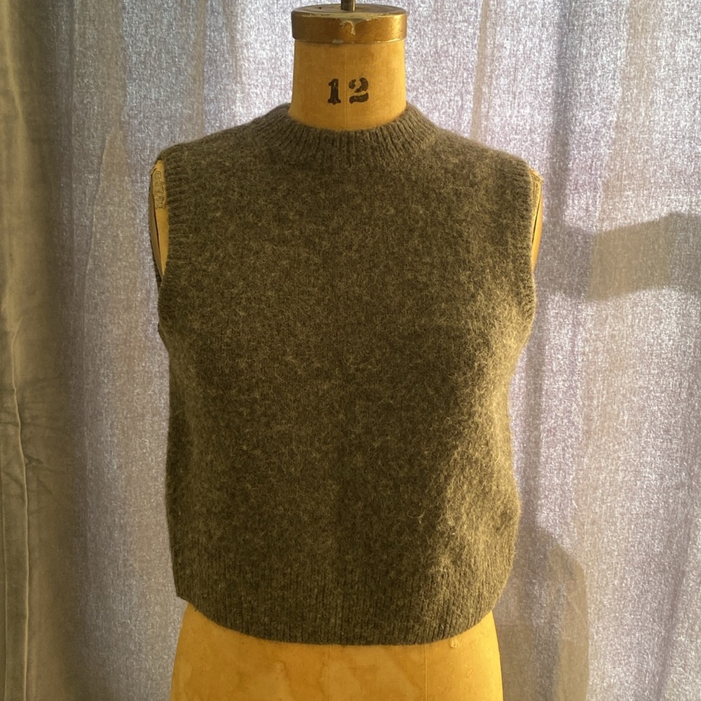 Arket Wool Knit Sweater Vest